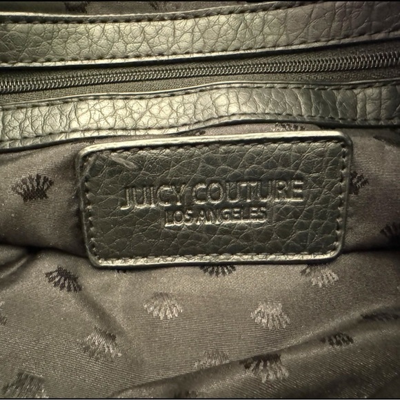 JUICY COUTURE Black Crossbody Bag w/ Gold-Tone Details - Picture 11 of 15